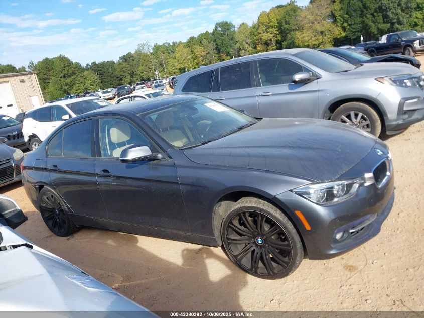 2018 BMW 320I xDrive VIN: WBA8A3C56JA492258 Lot: 43380392