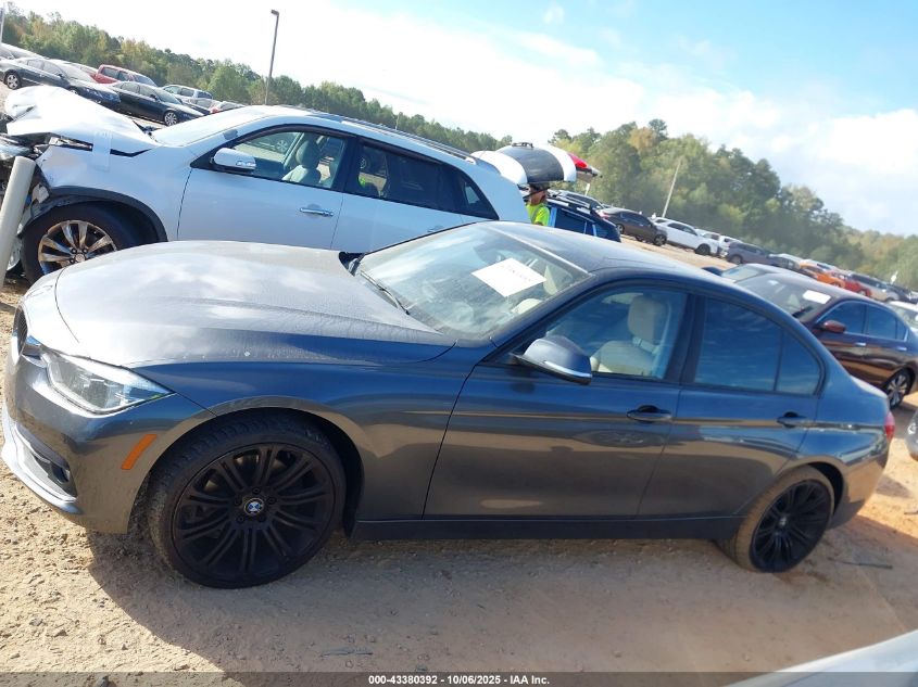 2018 BMW 320I xDrive VIN: WBA8A3C56JA492258 Lot: 43380392