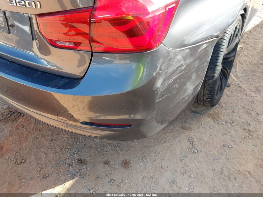 2018 BMW 320I xDrive VIN: WBA8A3C56JA492258 Lot: 43380392