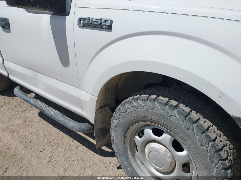 2019 Ford F-150 Xl VIN: 1FTMF1CB1KKD99396 Lot: 43380401