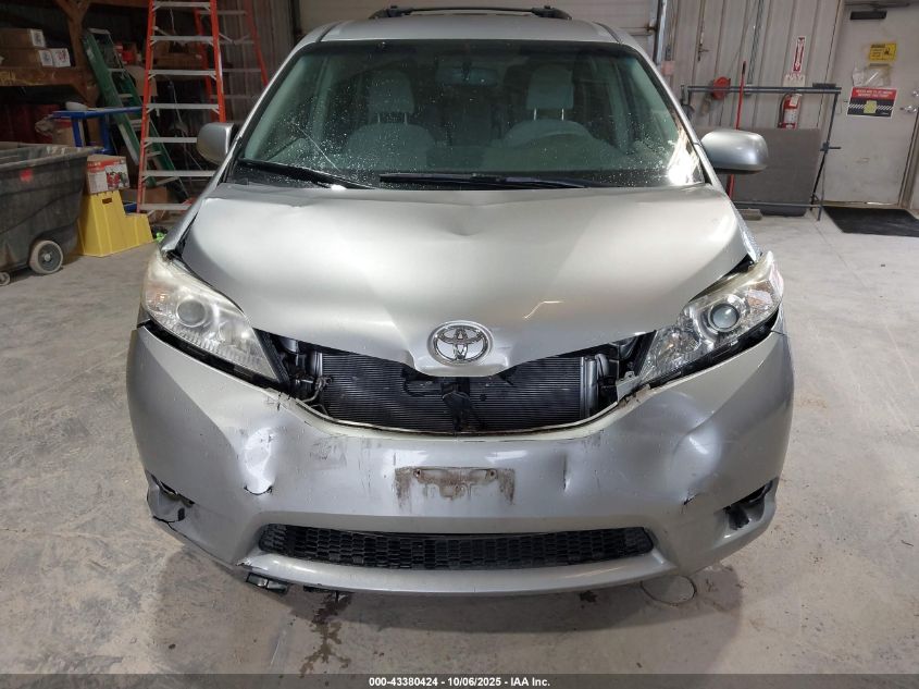 2012 Toyota Sienna Le V6 8 Passenger VIN: 5TDKK3DC1CS253502 Lot: 43380424