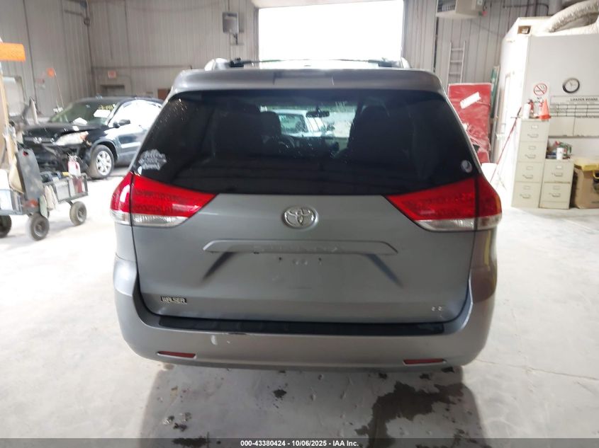 2012 Toyota Sienna Le V6 8 Passenger VIN: 5TDKK3DC1CS253502 Lot: 43380424
