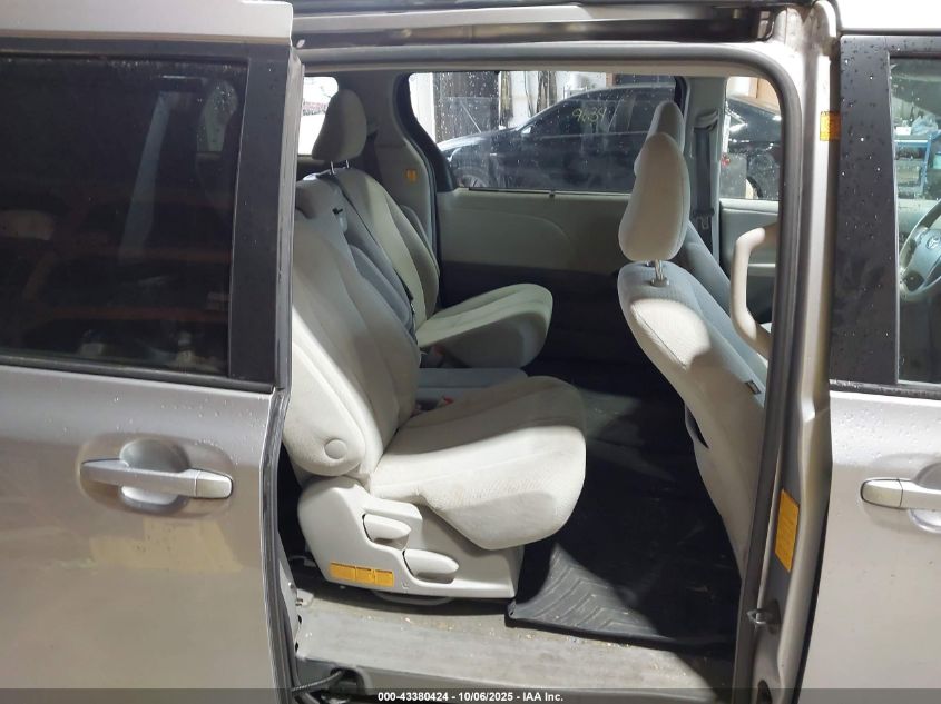 2012 Toyota Sienna Le V6 8 Passenger VIN: 5TDKK3DC1CS253502 Lot: 43380424