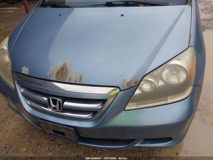 2007 Honda Odyssey Ex VIN: 5FNRL38417B124720 Lot: 43380437