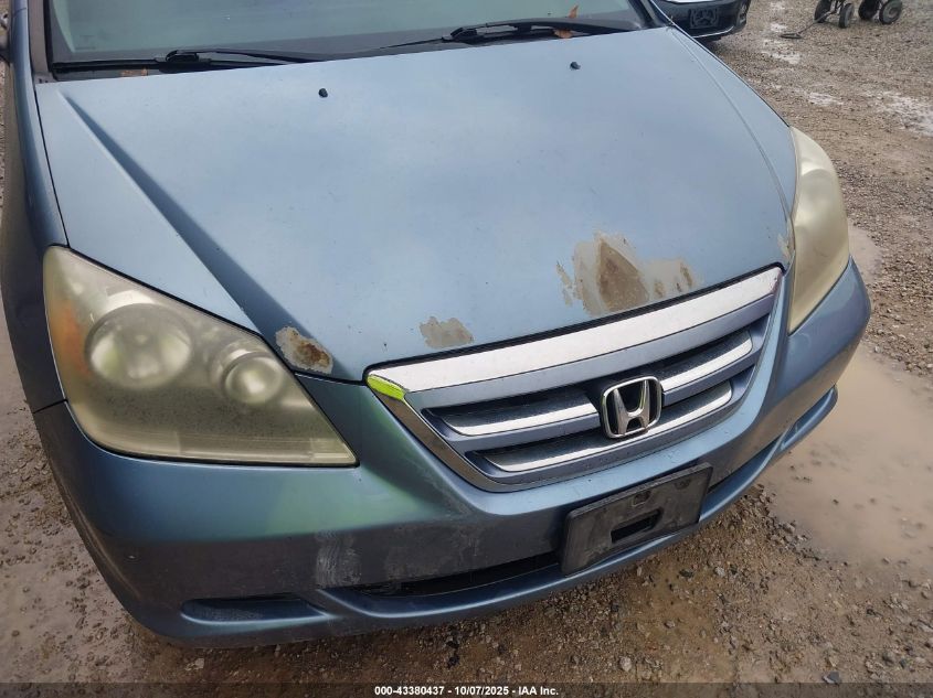 2007 Honda Odyssey Ex VIN: 5FNRL38417B124720 Lot: 43380437