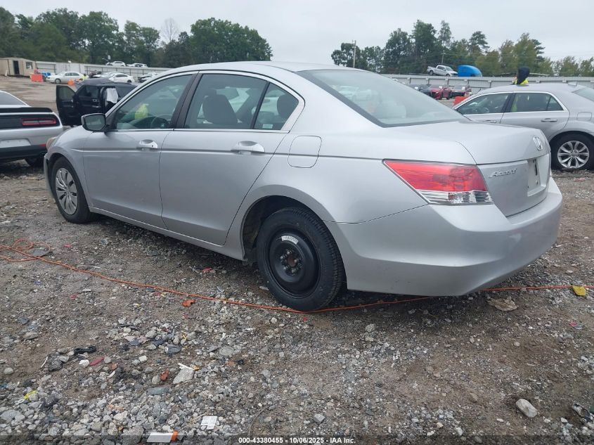 2009 Honda Accord 2.4 Lx VIN: 1HGCP26389A139839 Lot: 43380455