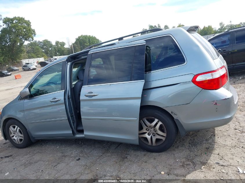 2007 Honda Odyssey Ex-L VIN: 5FNRL38777B002583 Lot: 43380463