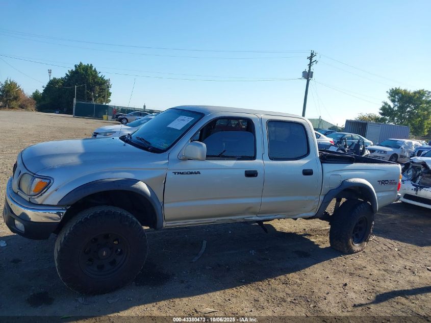 2003 Toyota Tacoma Prerunner V6 VIN: 5TEGN92N63Z303673 Lot: 43380473