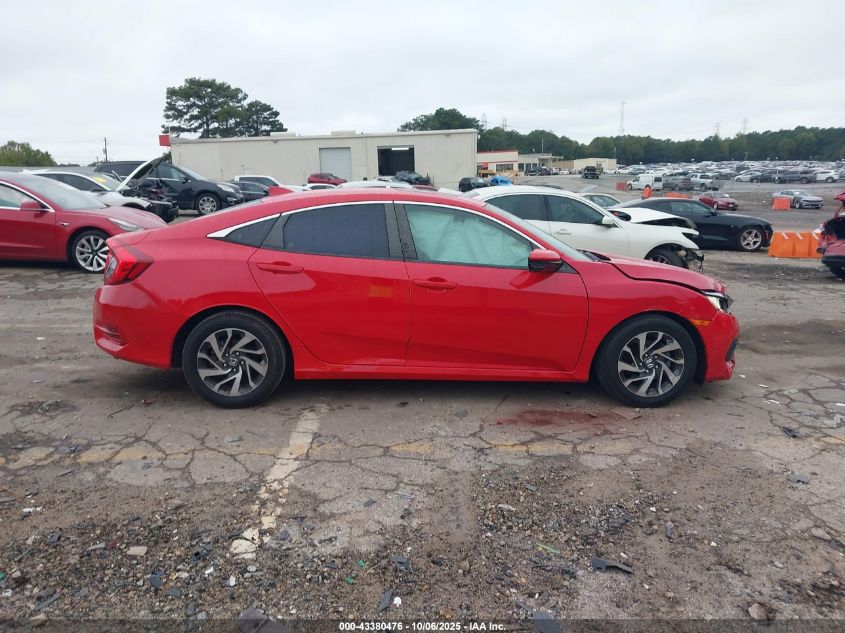 2018 Honda Civic Ex VIN: 2HGFC2F74JH506673 Lot: 43380476