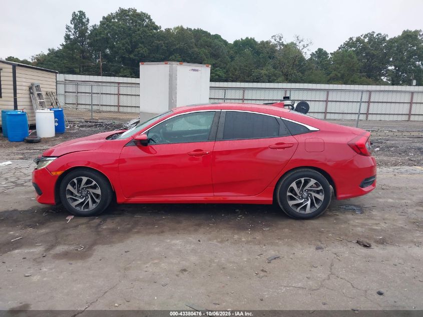 2018 Honda Civic Ex VIN: 2HGFC2F74JH506673 Lot: 43380476