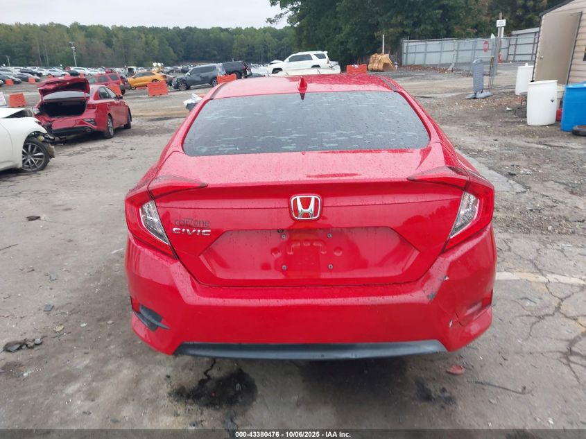 2018 Honda Civic Ex VIN: 2HGFC2F74JH506673 Lot: 43380476