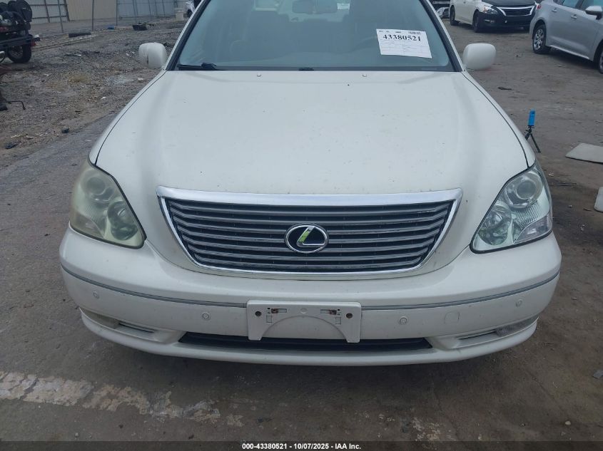 2004 Lexus Ls 430 VIN: JTHBN36F240168668 Lot: 43380521