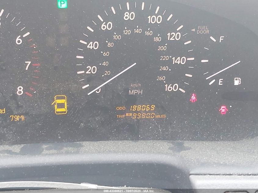 2004 Lexus Ls 430 VIN: JTHBN36F240168668 Lot: 43380521