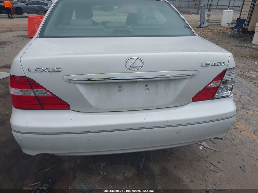2004 Lexus Ls 430 VIN: JTHBN36F240168668 Lot: 43380521