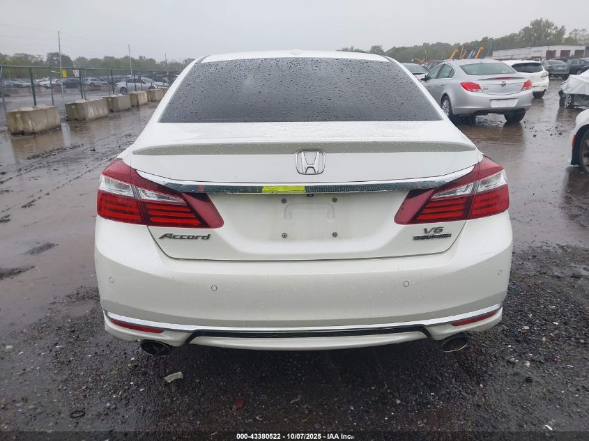 2016 Honda Accord Touring VIN: 1HGCR3F95GA019952 Lot: 43380522