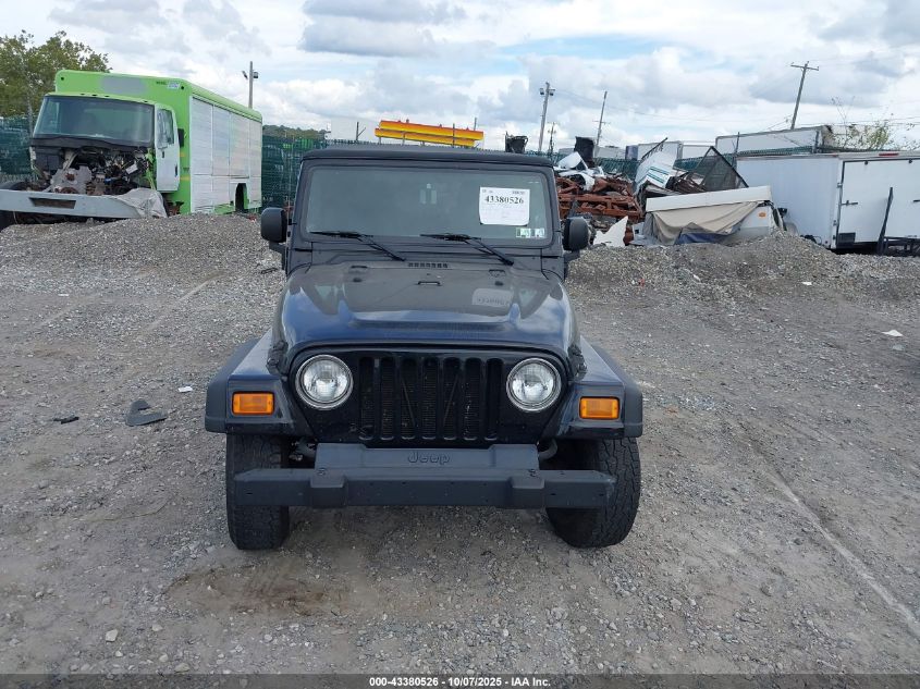 2006 Jeep Wrangler Se VIN: 1J4FA29116P755277 Lot: 43380526