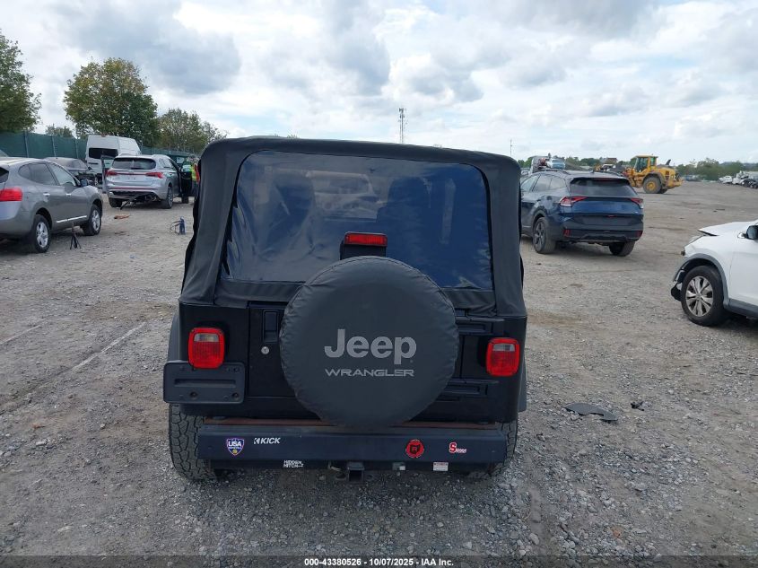 2006 Jeep Wrangler Se VIN: 1J4FA29116P755277 Lot: 43380526