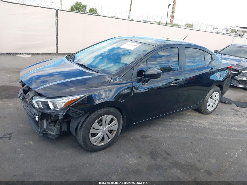 2020 Nissan Versa S Xtronic Cvt VIN: 3N1CN8DV8LL906149 Lot: 43380540