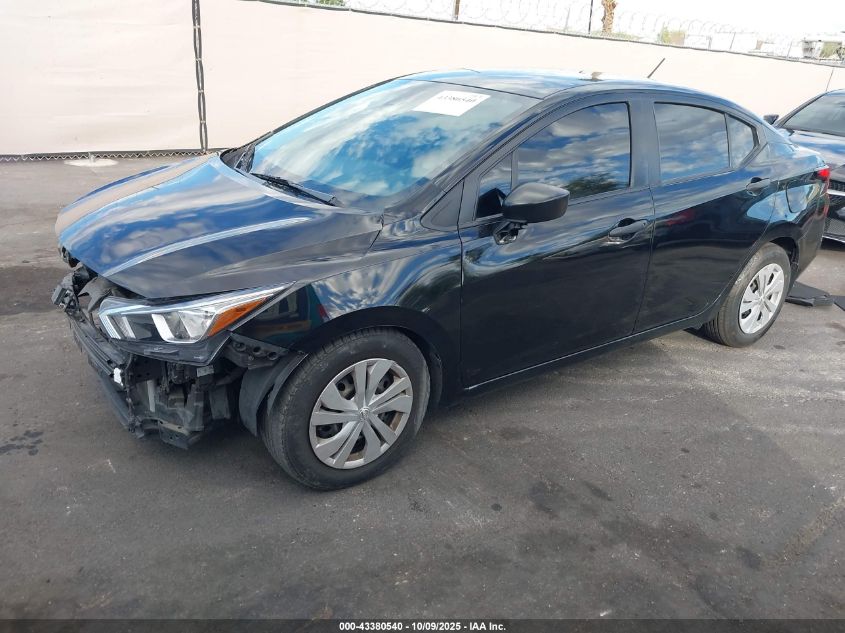 2020 Nissan Versa S Xtronic Cvt VIN: 3N1CN8DV8LL906149 Lot: 43380540