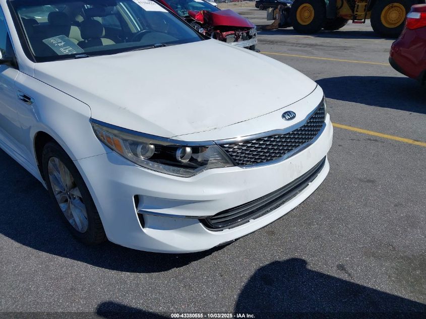 2016 Kia Optima Ex VIN: 5XXGU4L36GG103920 Lot: 43380555