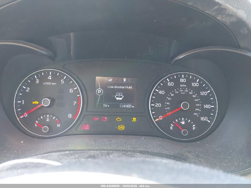 2016 Kia Optima Ex VIN: 5XXGU4L36GG103920 Lot: 43380555