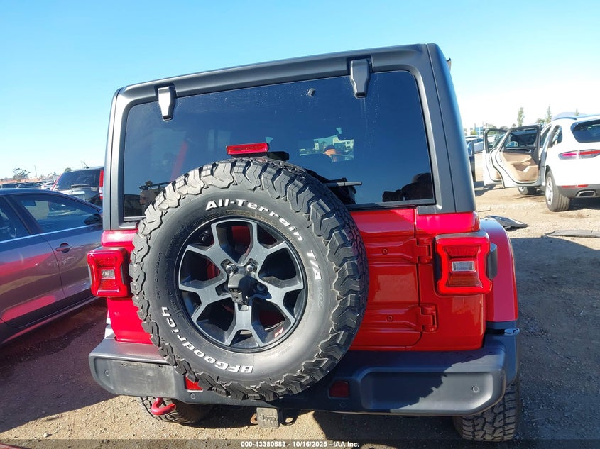 2019 JEEP WRANGLER UNLIMITED RUBICON 4X4 1C4HJXFG3KW640281