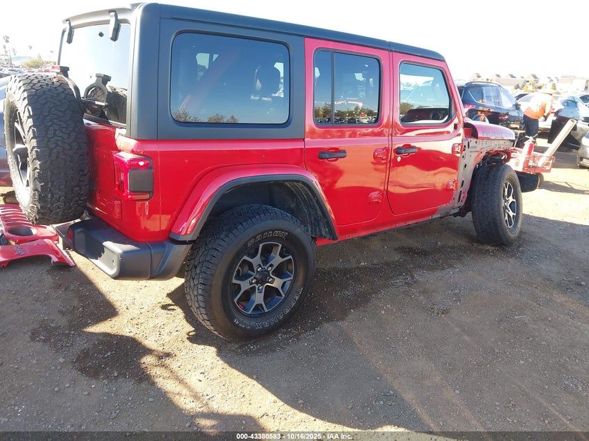 2019 JEEP WRANGLER UNLIMITED RUBICON 4X4 1C4HJXFG3KW640281