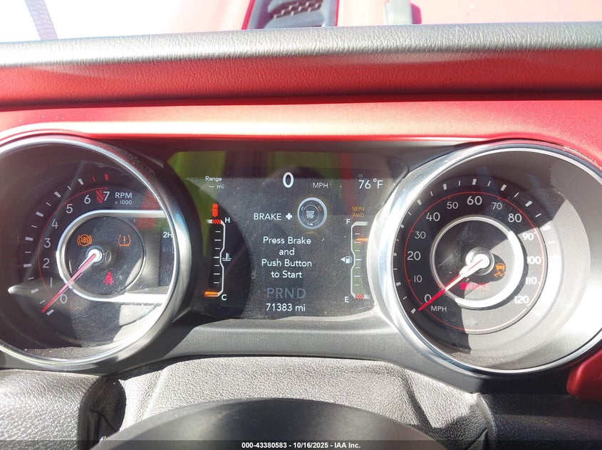 2019 JEEP WRANGLER UNLIMITED RUBICON 4X4 1C4HJXFG3KW640281