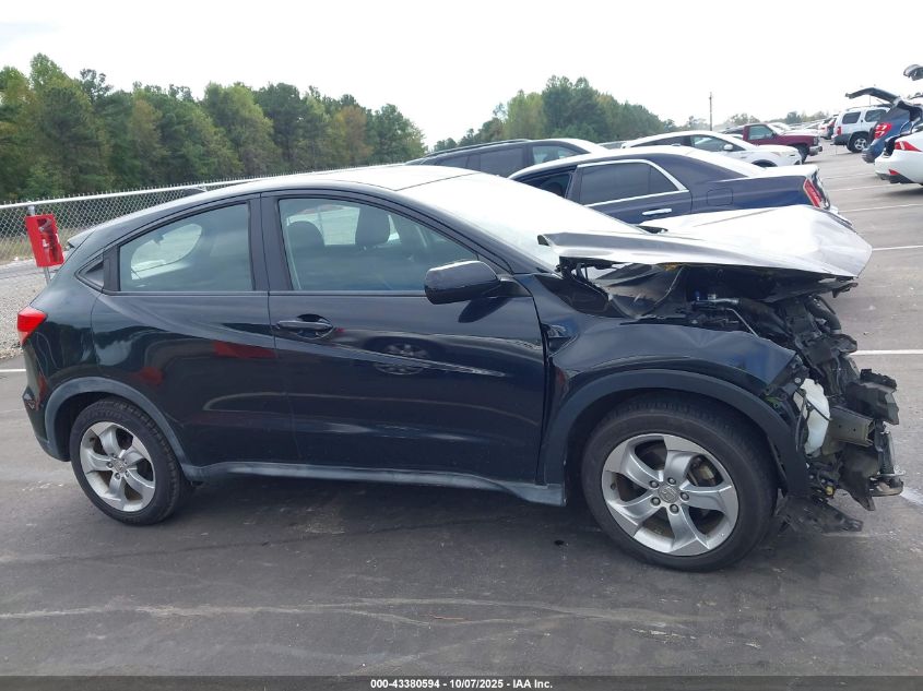 2016 Honda Hr-V Lx VIN: 3CZRU5H3XGM735576 Lot: 43380594