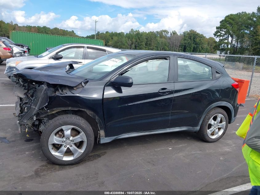 2016 Honda Hr-V Lx VIN: 3CZRU5H3XGM735576 Lot: 43380594