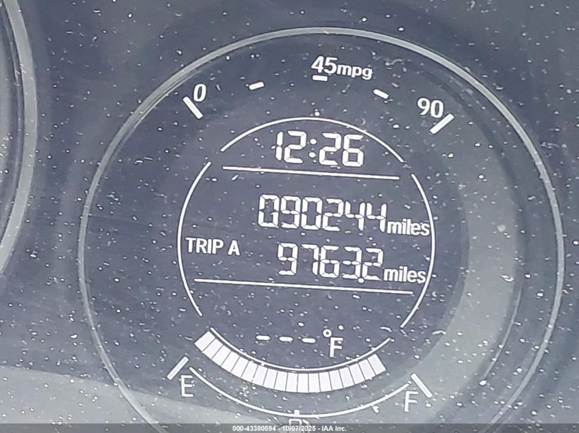 2016 Honda Hr-V Lx VIN: 3CZRU5H3XGM735576 Lot: 43380594