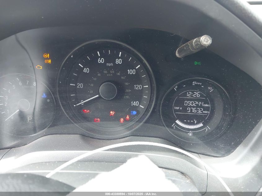 2016 Honda Hr-V Lx VIN: 3CZRU5H3XGM735576 Lot: 43380594