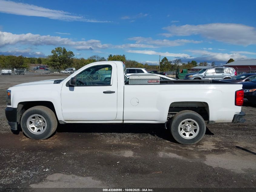2017 Chevrolet Silverado 1500 Wt VIN: 1GCNCNEH0HZ252038 Lot: 43380598