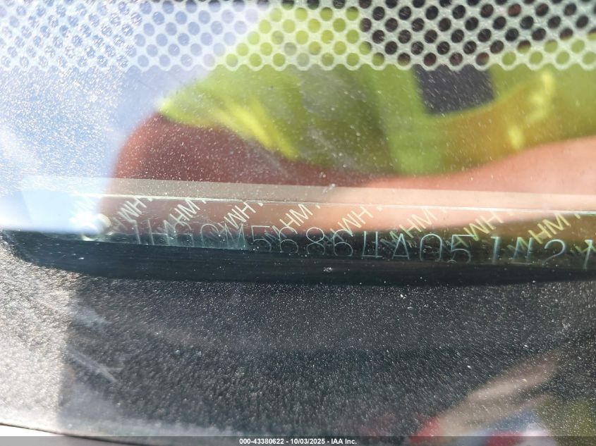 2004 Honda Accord 2.4 Ex VIN: 1HGCM56864A051421 Lot: 43380622