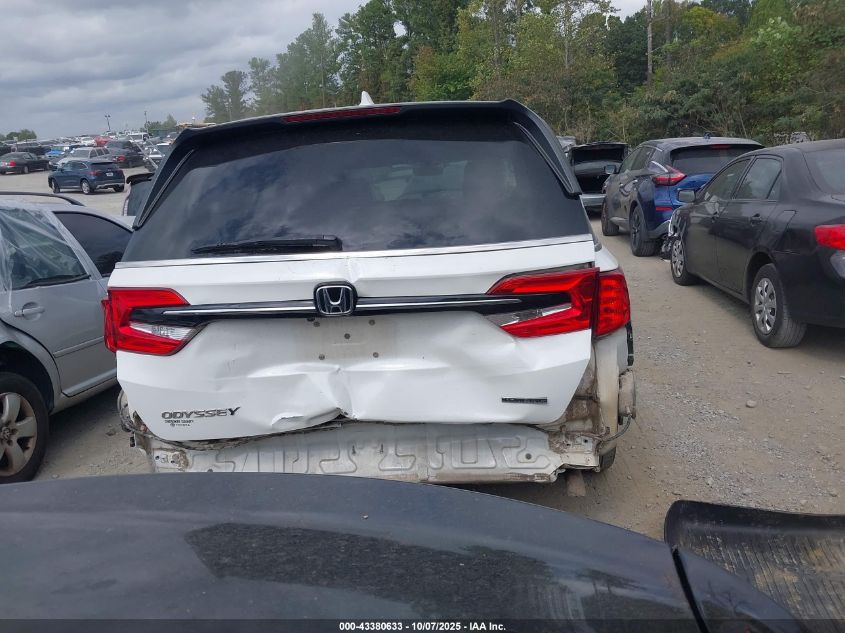 2022 Honda Odyssey Touring VIN: 5FNRL6H8XNB012547 Lot: 43380633