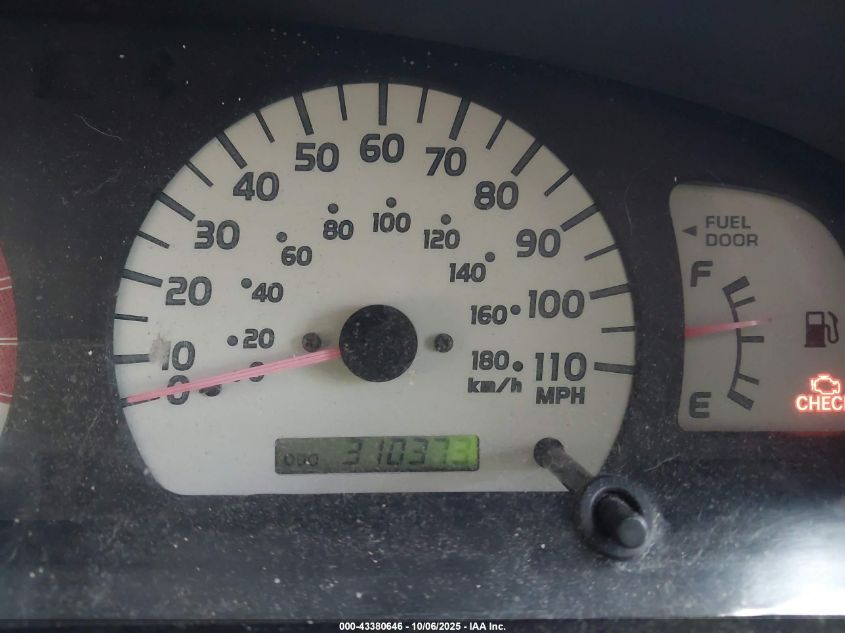 2003 Toyota Tacoma Prerunner VIN: 5TENM92N83Z273022 Lot: 43380646