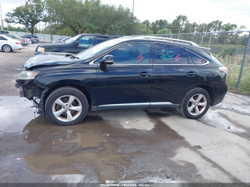 2013 Lexus Rx 350 VIN: 2T2ZK1BA4DC110473 Lot: 43380648