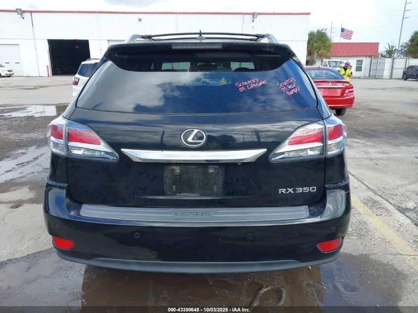 2013 Lexus Rx 350 VIN: 2T2ZK1BA4DC110473 Lot: 43380648
