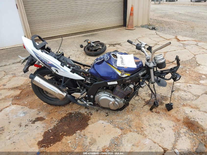 2006 Suzuki Gs500 Fk VIN: VTTGM51A762102154 Lot: 43380649