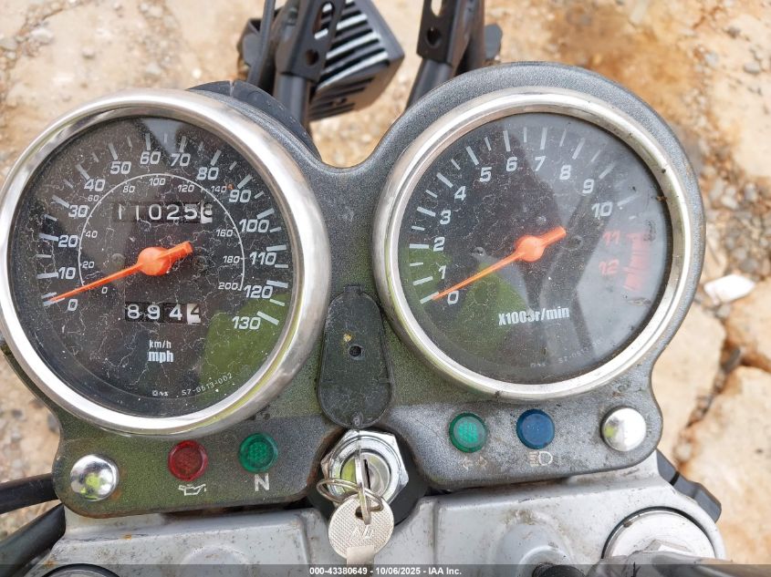 2006 Suzuki Gs500 Fk VIN: VTTGM51A762102154 Lot: 43380649