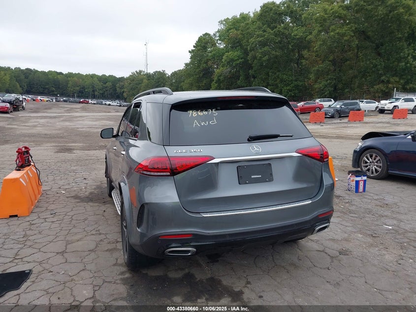 VIN 4JGFB4JB0MA388743 2021 MERCEDES-BENZ GLE 350