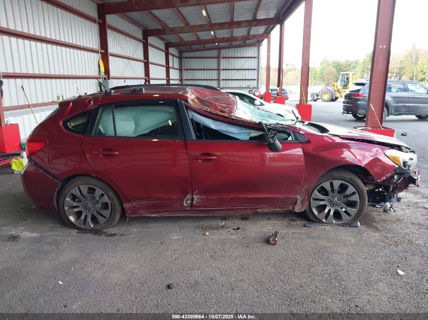 2012 Subaru Impreza 2.0I Sport Premium VIN: JF1GPAL61CG233967 Lot: 43380664