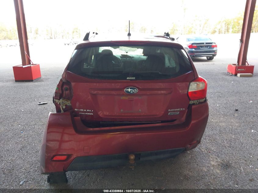 2012 Subaru Impreza 2.0I Sport Premium VIN: JF1GPAL61CG233967 Lot: 43380664