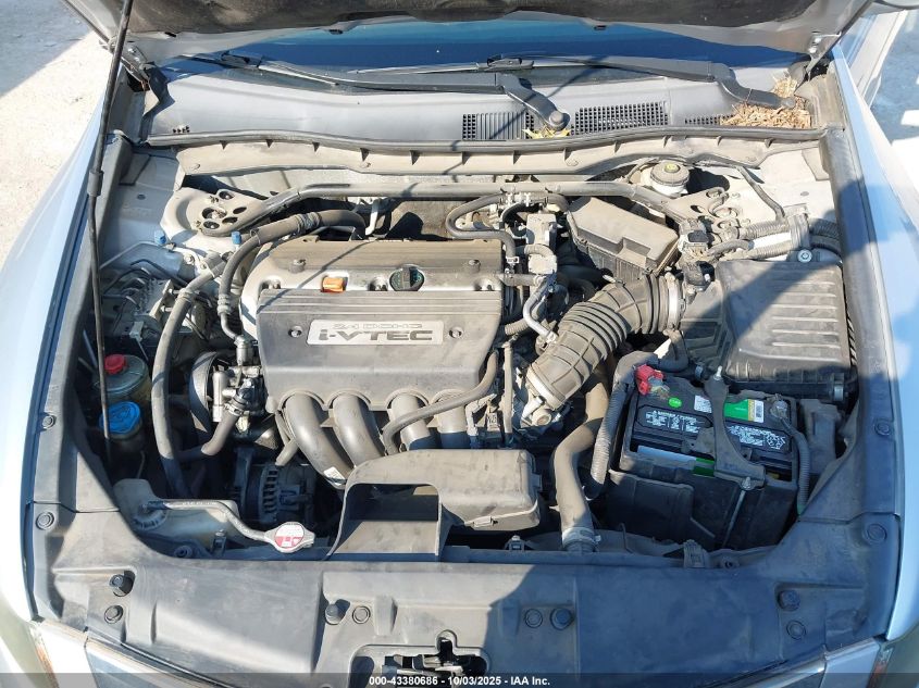 2008 Honda Accord 2.4 Ex VIN: 1HGCP26728A050897 Lot: 43380686