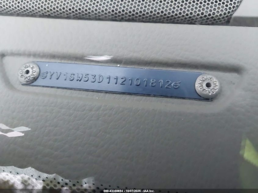 2001 Volvo V70 T5 VIN: YV1SW53D112101812 Lot: 43380694