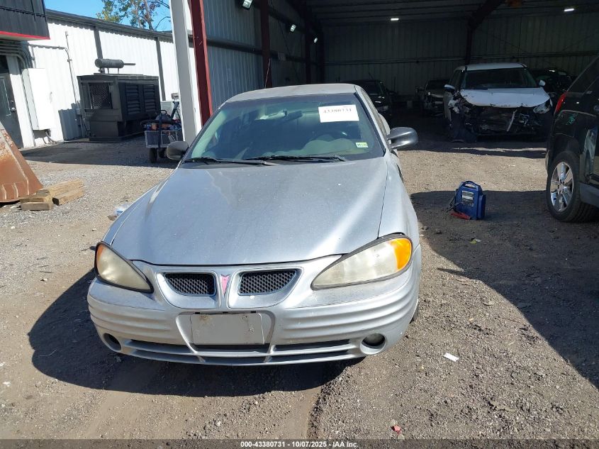 2001 Pontiac Grand Am Se1 VIN: 1G2NF52E51M644702 Lot: 43380731