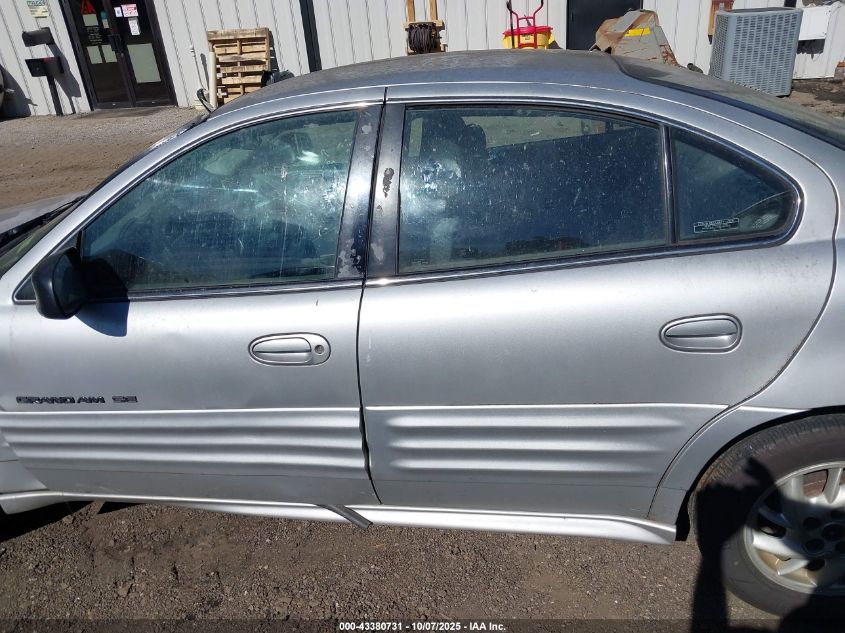 2001 Pontiac Grand Am Se1 VIN: 1G2NF52E51M644702 Lot: 43380731