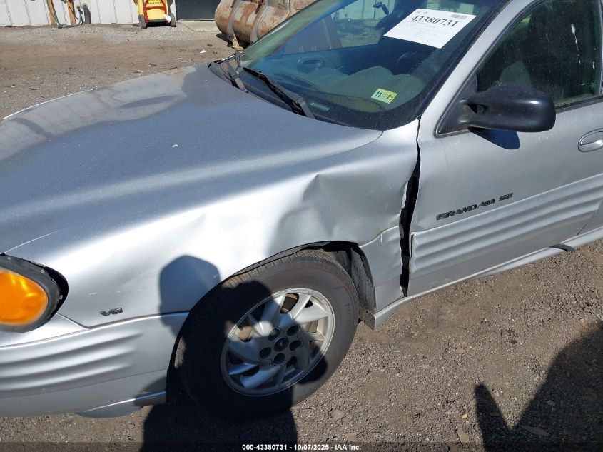 2001 Pontiac Grand Am Se1 VIN: 1G2NF52E51M644702 Lot: 43380731