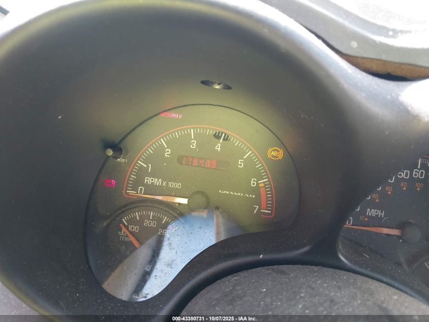 2001 Pontiac Grand Am Se1 VIN: 1G2NF52E51M644702 Lot: 43380731