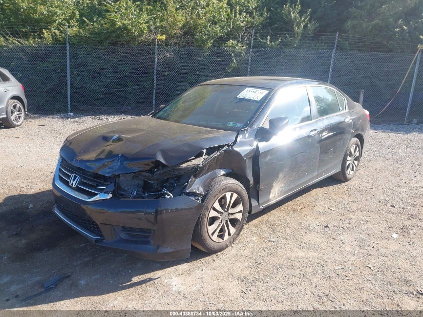 2015 Honda Accord Lx VIN: 1HGCR2F32FA208692 Lot: 43380734